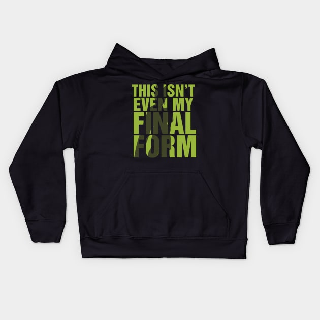 Final Form Cell Kids Hoodie by Venus Complete